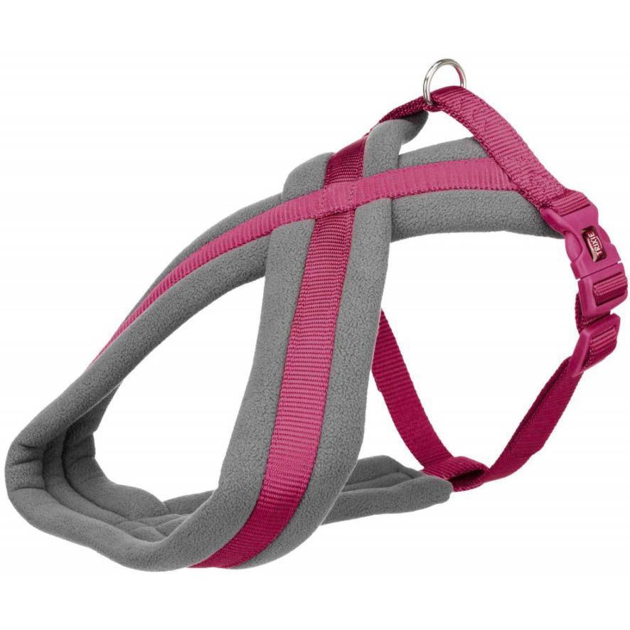 Trixie Premium Touring Harness шлейка для собак M-L - фуксия Trixie Premium Touring Harness шлейка для собак M-L - фуксия