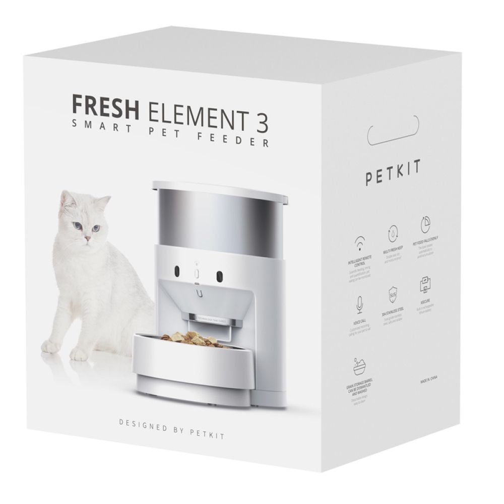 Petkit Smart Fresh Element 3 смарт-кормушка для собак 5 л - белый