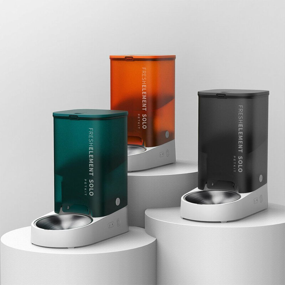 Смарт-кормушка для кошек Petkit Fresh Element Solo 3 л - серый