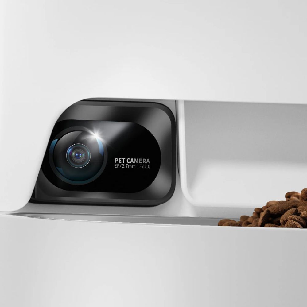 Petkit YumShare Dual-hopper with Camera смарт-кормушка для кошек 5 л - белый
