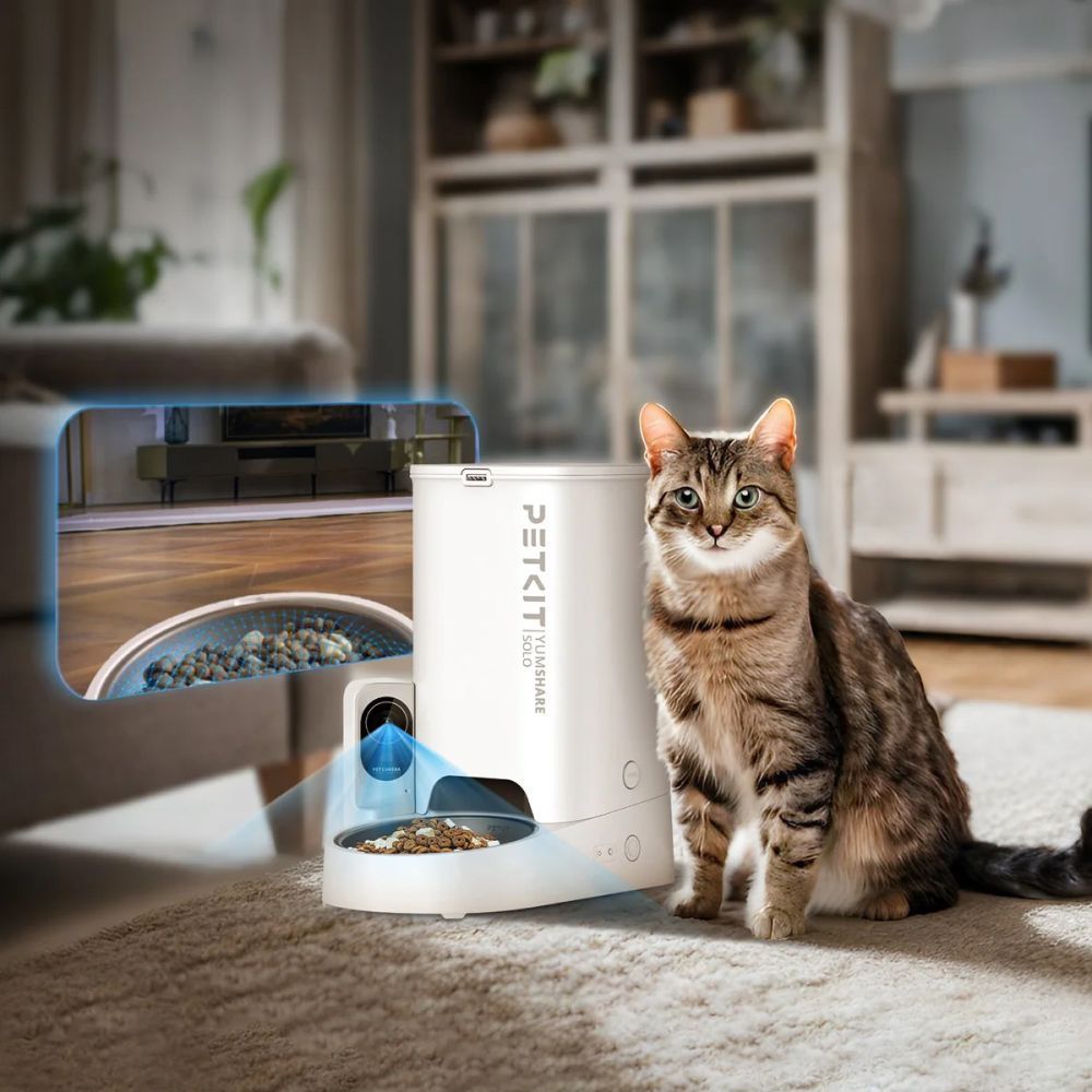 Petkit YumShare Solo with Camera смарт-кормушка для кошек 3 л - белый