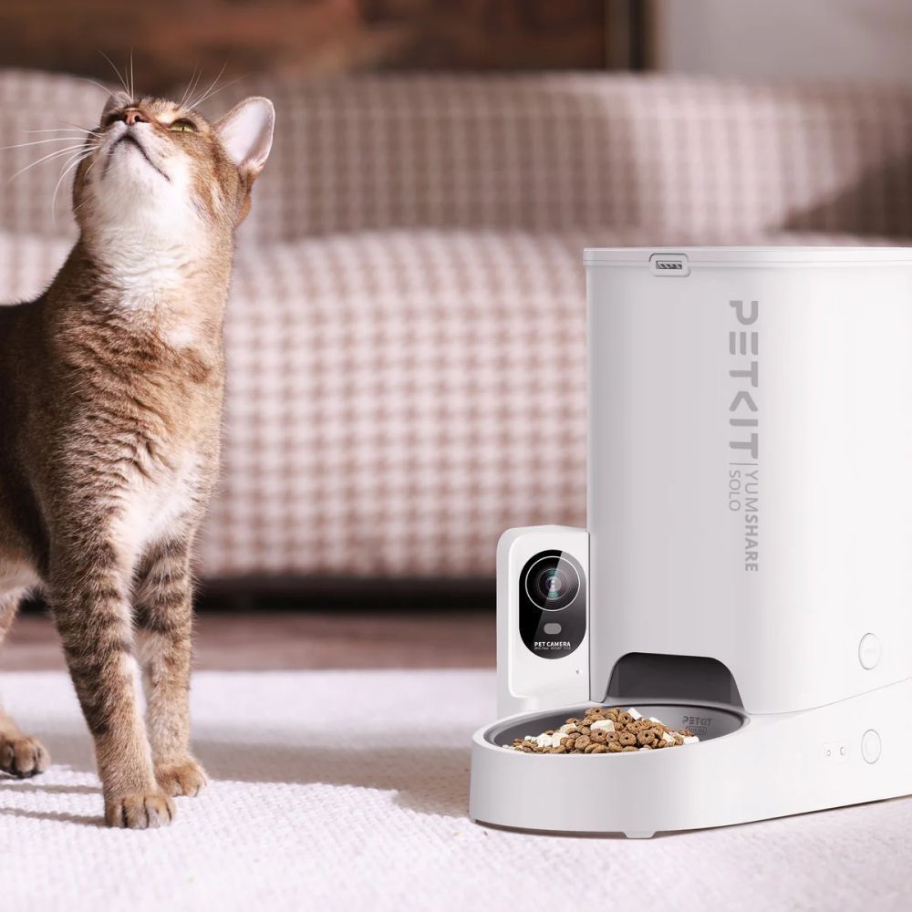 Petkit YumShare Solo with Camera смарт-кормушка для кошек 3 л - белый