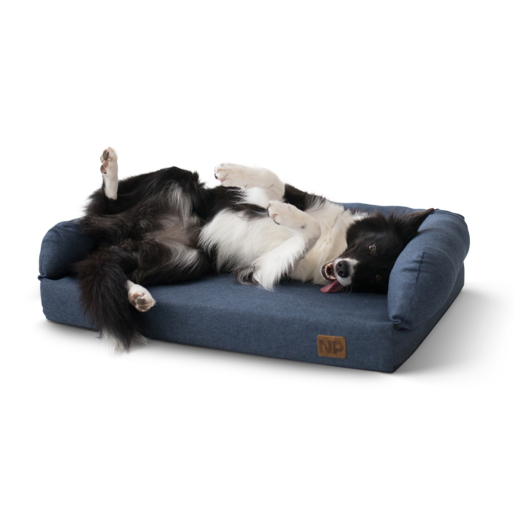 Софа для собак Noble Pet London Grey 80 х 60 х 22 см