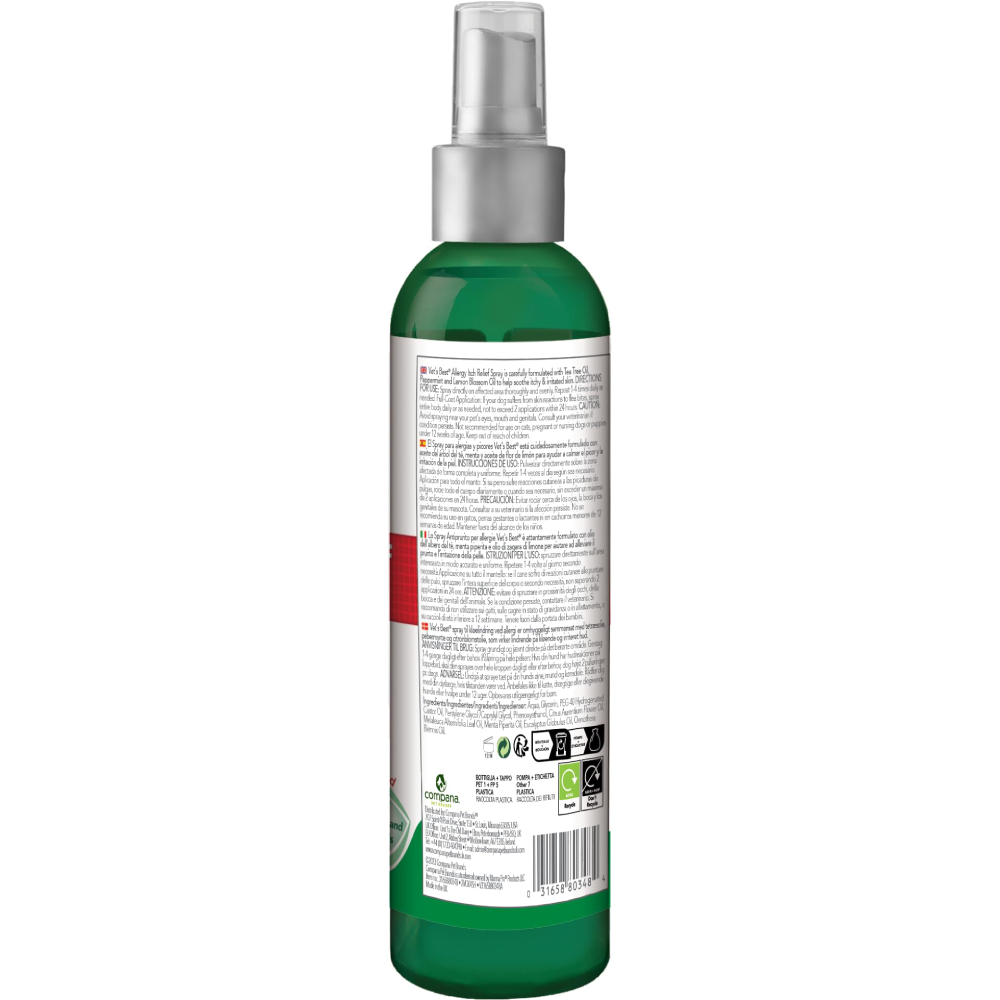 Спрей для собак Vet's Best Allergy Itch Relief 235 мл