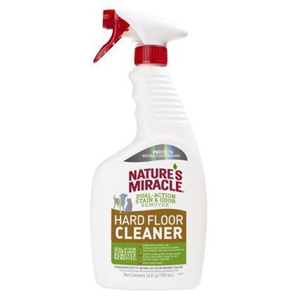 Спрей-знищувач Nature's Miracle «Stain & Odor Remover. Hard Floor Cleaner» для видалення плям і запахів на підлогах 709 мл