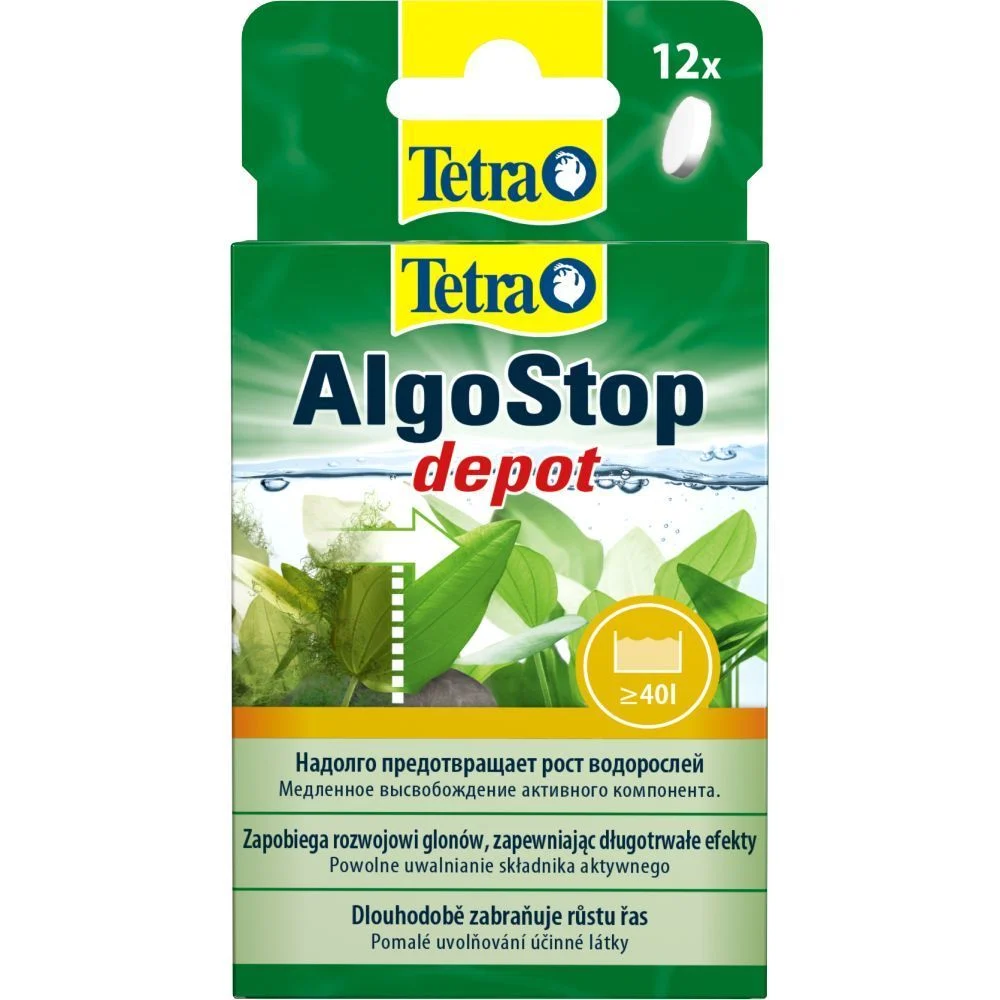 Засіб проти водоростей Tetra «AlgoStop depot» 12 таблеток Засіб проти водоростей Tetra «AlgoStop depot» 12 таблеток