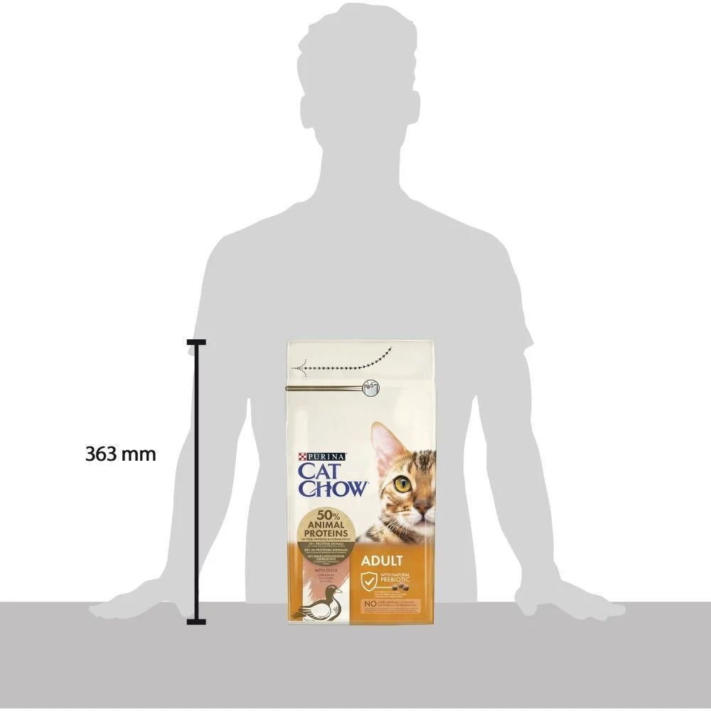 Сухий корм для котів Cat Chow Adult 1,5 кг - качка