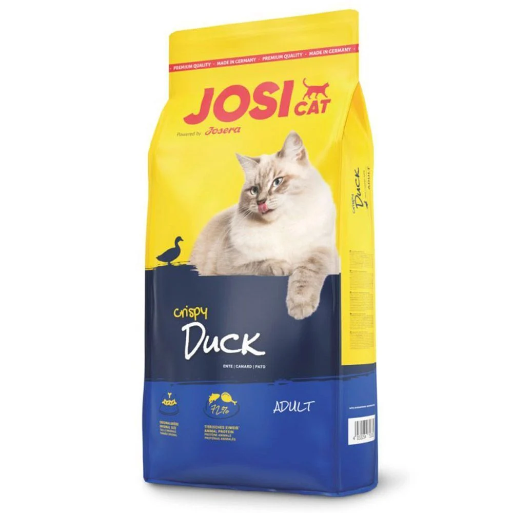 Сухой корм для кошек Josera JosiCat Crispy Adult 10 кг - утка Сухой корм для кошек Josera JosiCat Crispy Adult 10 кг - утка