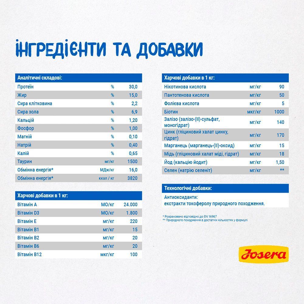 Сухий корм для котів Josera Marinesse 400 г - лосось Сухий корм для котів Josera Marinesse 400 г - лосось