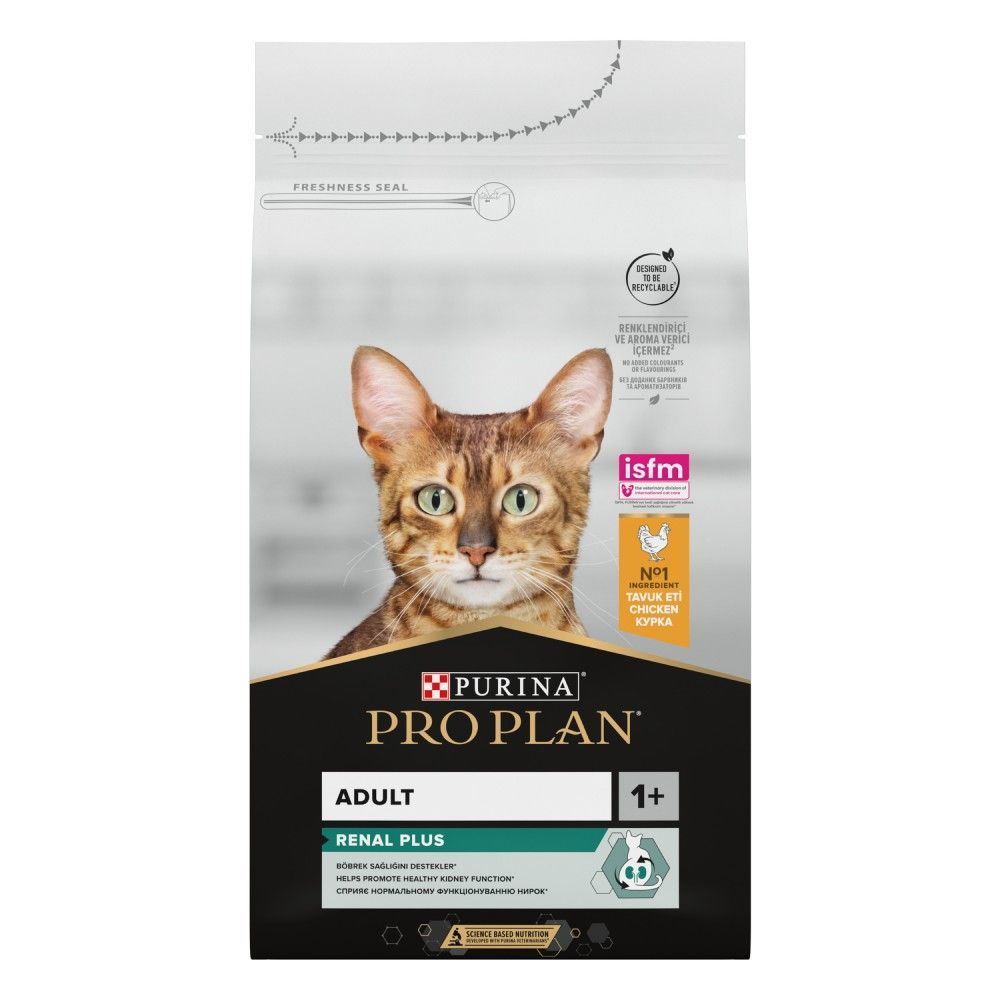 Сухой корм для кошек Pro Plan Adult Renal Plus 1,5 кг - курица Сухой корм для кошек Pro Plan Adult Renal Plus 1,5 кг - курица