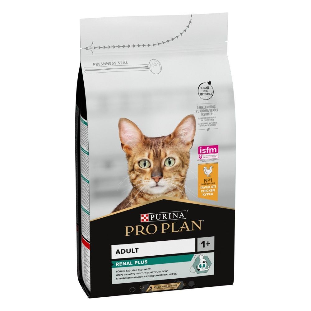 Сухой корм для кошек Pro Plan Adult Renal Plus 1,5 кг - курица Сухой корм для кошек Pro Plan Adult Renal Plus 1,5 кг - курица