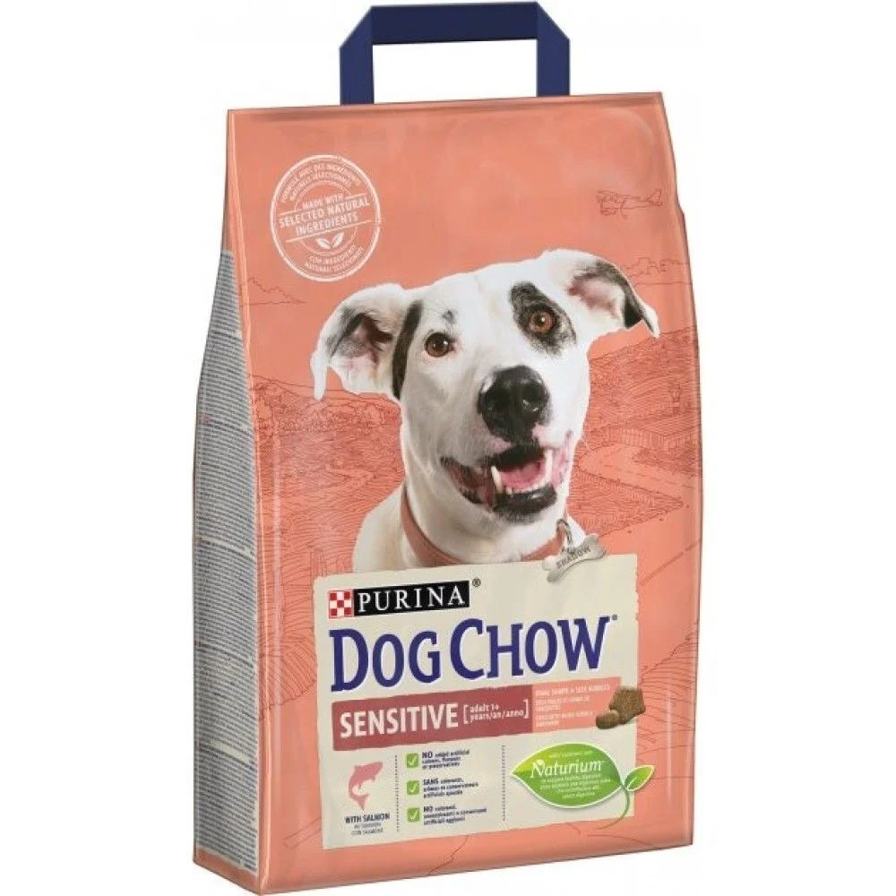 Сухий корм для собак Dog Chow Sensetive 2,5 кг - лосось