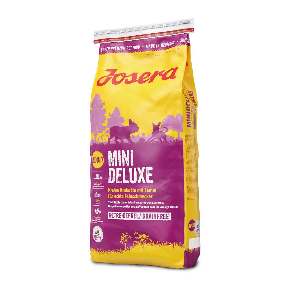 Сухой корм для собак Josera MiniDeluxe 15 кг — ягненок
