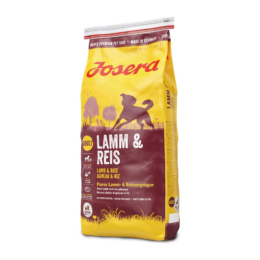 Сухой корм для собак Josera Lamb&Rice 15 кг - ягненок и рис