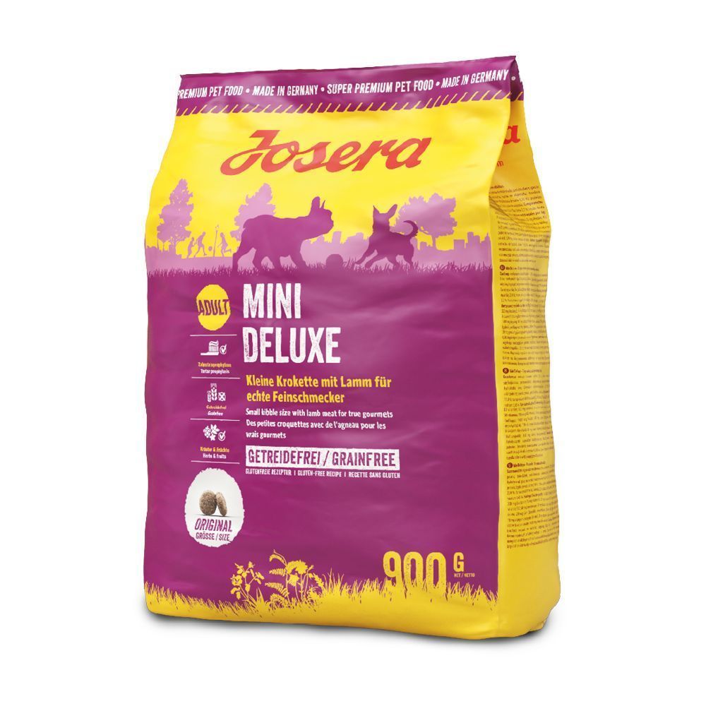 Сухий корм для собак Josera Mini Deluxe Adult 900 г - ягня Сухий корм для собак Josera Mini Deluxe Adult 900 г - ягня