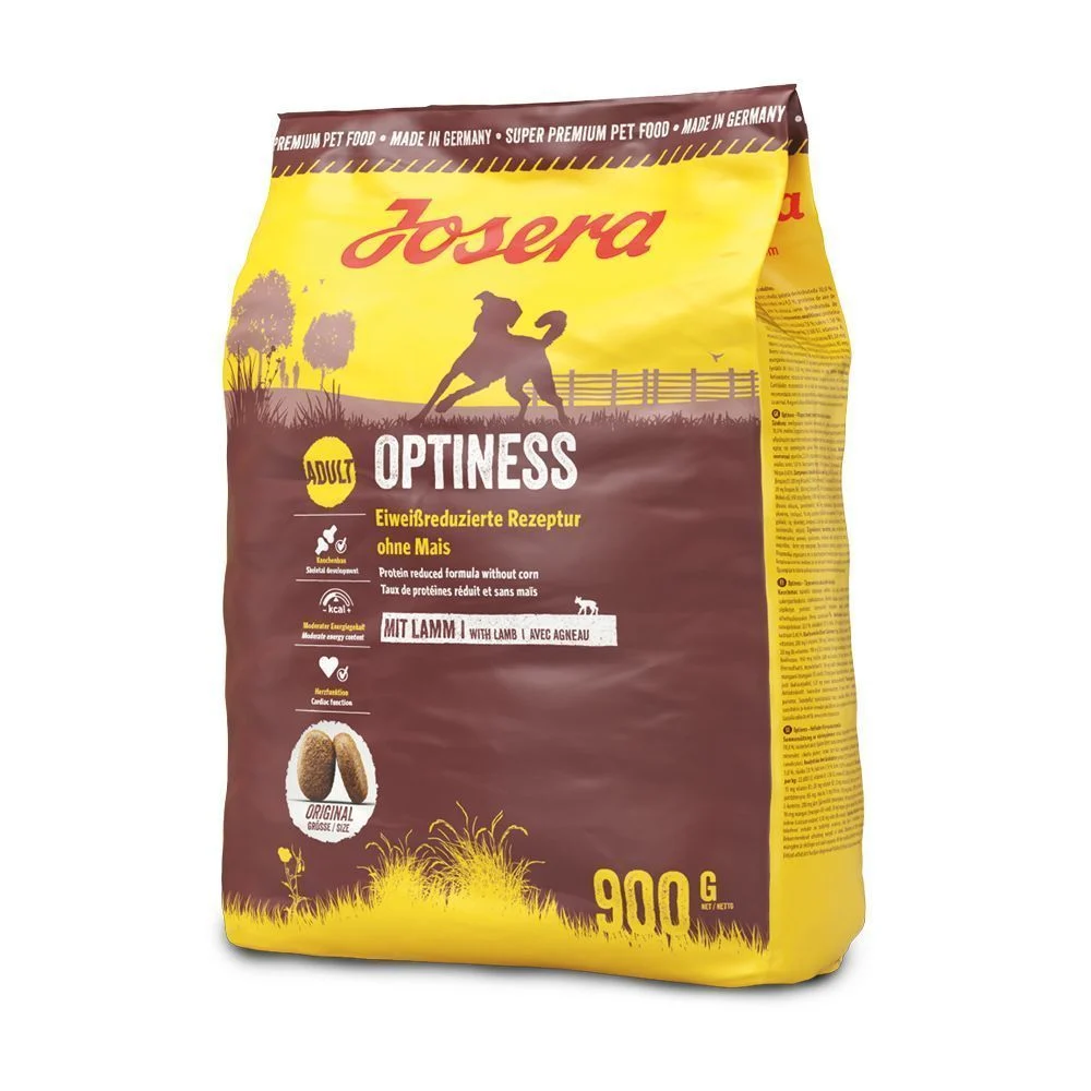 Сухой корм для собак Josera Optiness Adult 900 г - ягненок Сухой корм для собак Josera Optiness Adult 900 г - ягненок