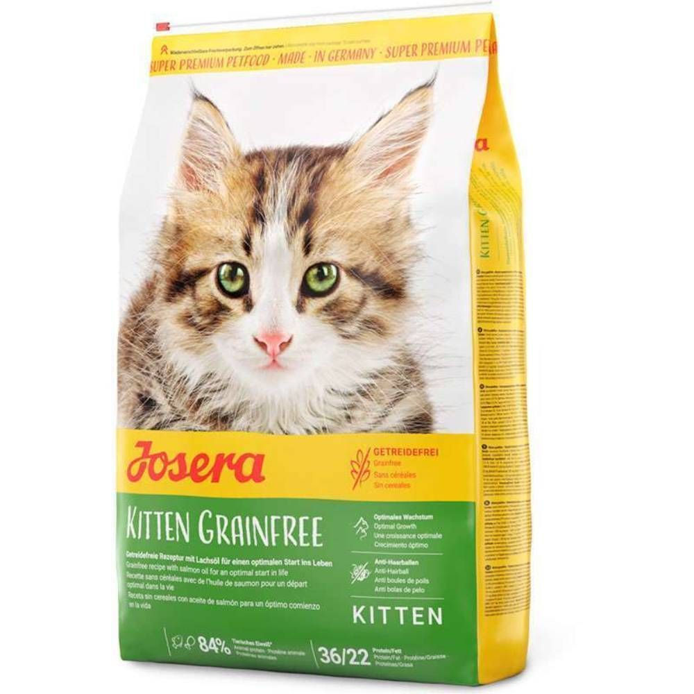 Сухий корм для кошенят Josera Kitten Grainfree 10 кг - домашня птиця Сухий корм для кошенят Josera Kitten Grainfree 10 кг - домашня птиця