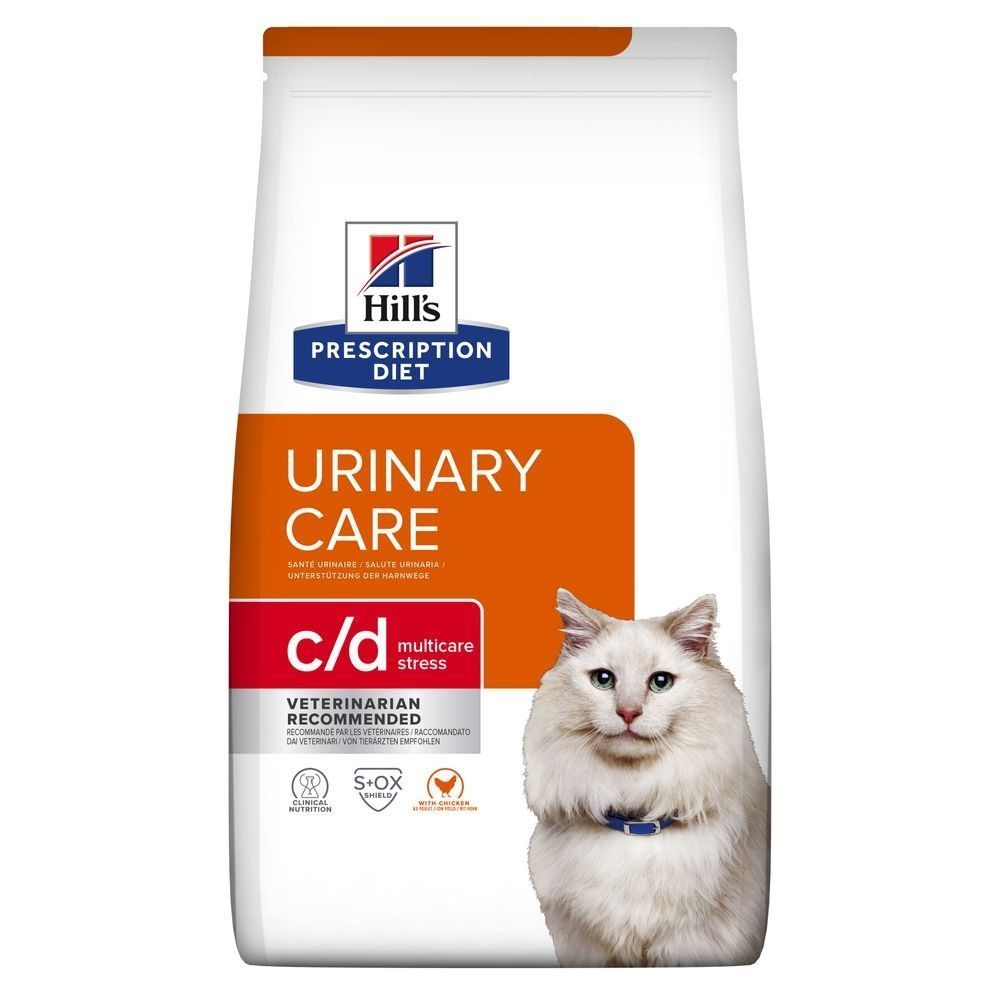 Сухий корм для котів Hill’s Prescription Diet Urinary Care c/d Multicare Stress 400 г - курка Сухий корм для котів Hill’s Prescription Diet Urinary Care c/d Multicare Stress 400 г - курка
