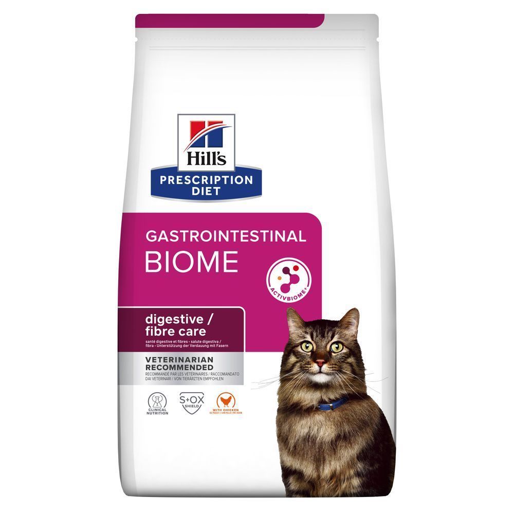 Сухий корм для котів Hill’s Prescription Diet Gastrointestinal Biome 1,5 кг - курка Сухий корм для котів Hill’s Prescription Diet Gastrointestinal Biome 1,5 кг - курка