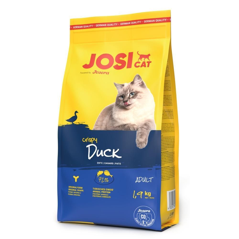 Сухий корм для котів Josera JosiCat Crispy Adult 1,9 кг - качка Сухий корм для котів Josera JosiCat Crispy Adult 1,9 кг - качка