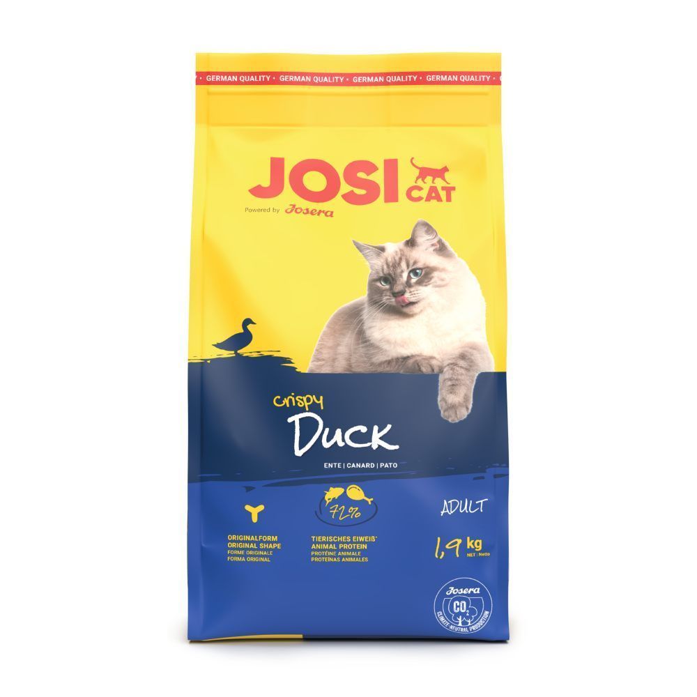Сухий корм для котів Josera JosiCat Crispy Adult 1,9 кг - качка Сухий корм для котів Josera JosiCat Crispy Adult 1,9 кг - качка
