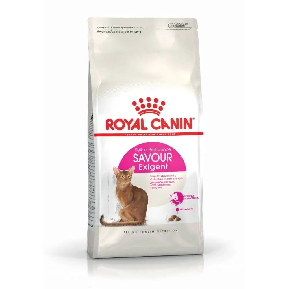 Сухой корм для кошек Royal Canin Fussy Exigent 4 кг + Catsan минеральный наполнитель 5 л Сухой корм для кошек Royal Canin Fussy Exigent 4 кг + Catsan минеральный наполнитель 5 л