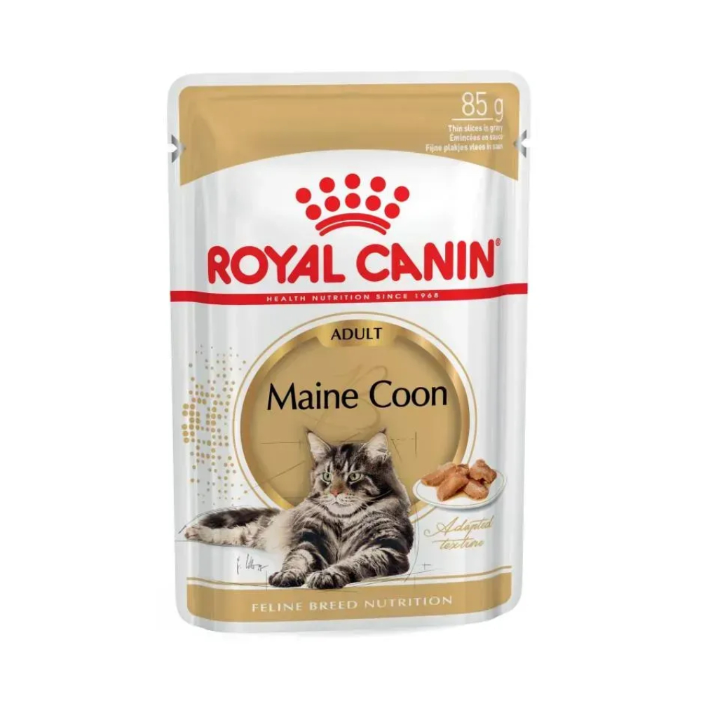 Набір сухого та вологого корму для котів Royal Canin Maine Coon Adult 2 кг + 4 шт х 85 г Набір сухого та вологого корму для котів Royal Canin Maine Coon Adult 2 кг + 4 шт х 85 г