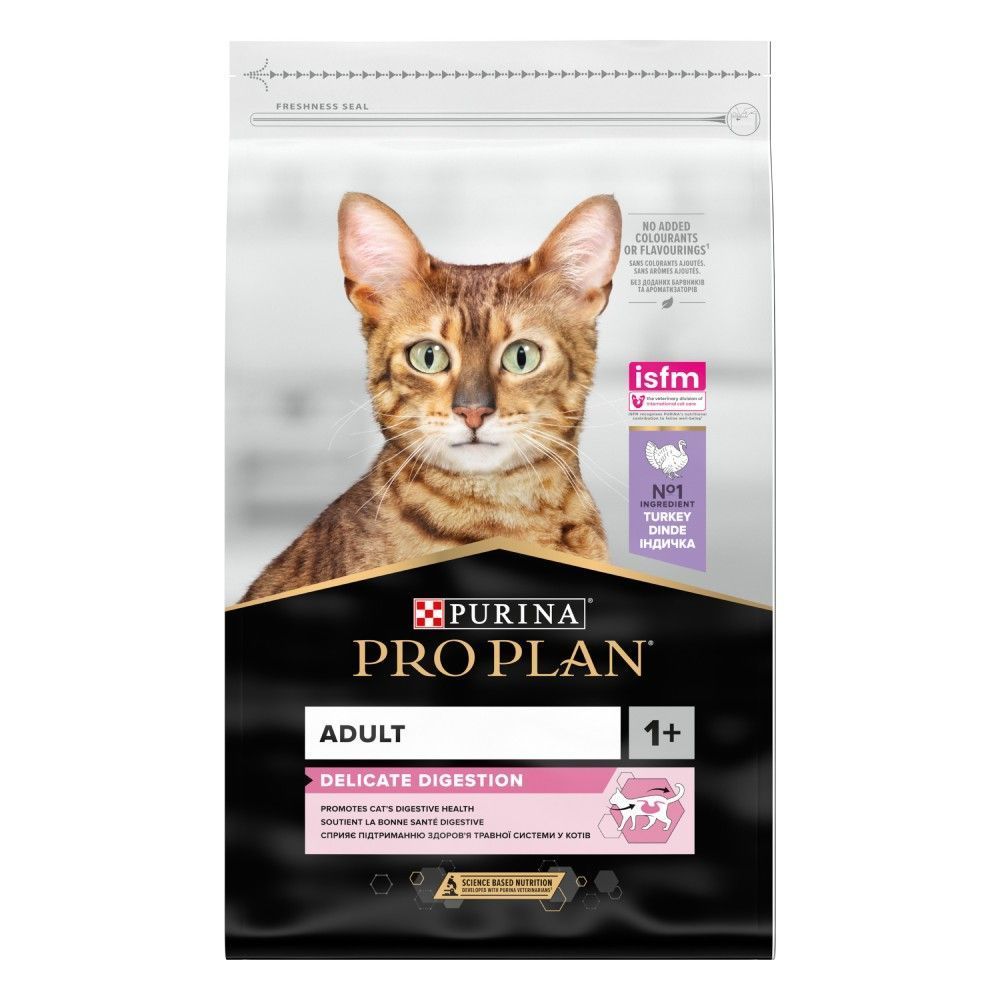 Сухий корм для котів Pro Plan Adult Delicate Digestion 10 кг - індичка Сухий корм для котів Pro Plan Adult Delicate Digestion 10 кг - індичка