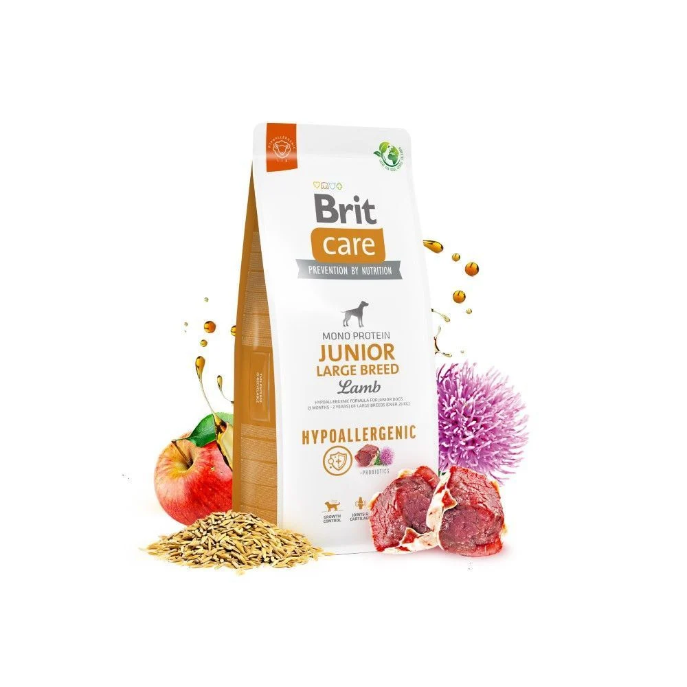 Cухий корм для собак Brit Care Hypoallergenic Large Breed Junior 1 кг - ягня