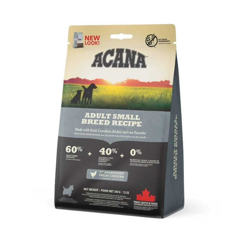 Сухий корм для собак Acana Adult Small Breed Recipe 340 г - асорті