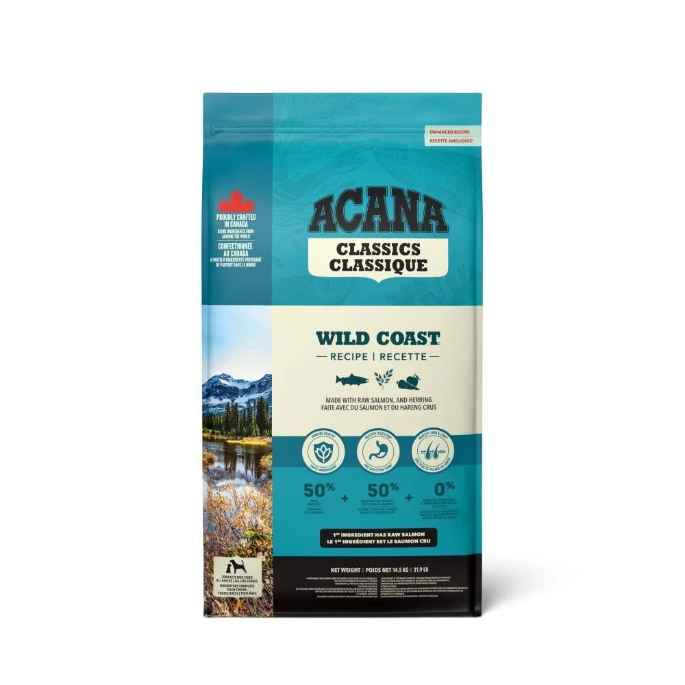 Сухой корм для собак Acana Classics Wild Coast Recipe 14,5 кг - сельдь