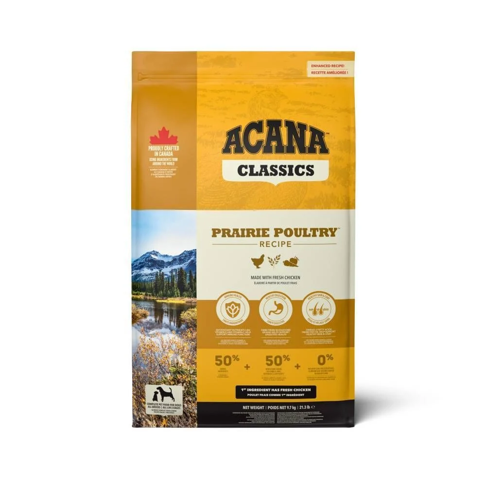 Сухой корм для собак Acana Prairie Poultry 9,7 кг - курица Сухой корм для собак Acana Prairie Poultry 9,7 кг - курица