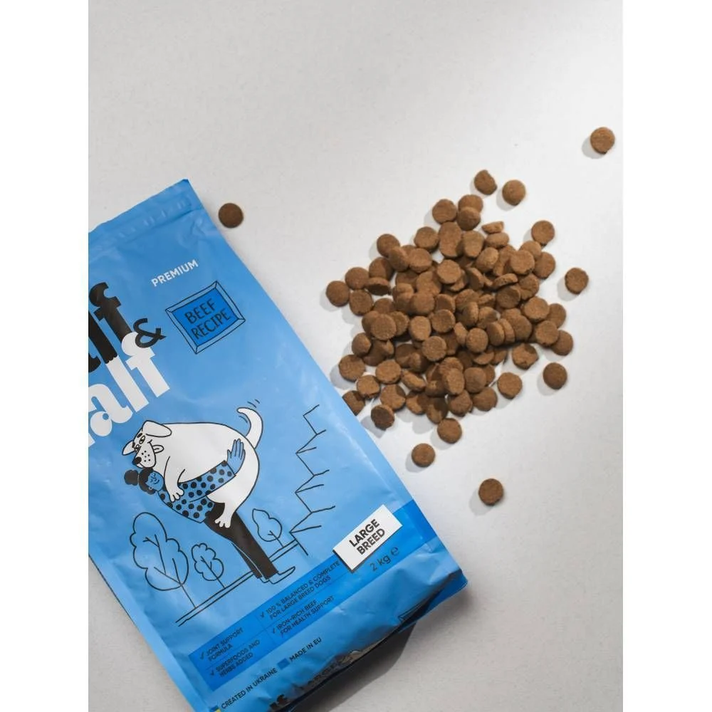 Π‘ΡΡ
ΠΎΠΉ ΠΊΠΎΡΠΌ Π΄Π»Ρ ΡΠΎΠ±Π°ΠΊ Half&Half Large Breed 2 ΠΊΠ³ - Π³ΠΎΠ²ΡΠ΄ΠΈΠ½Π° Π‘ΡΡ
ΠΎΠΉ ΠΊΠΎΡΠΌ Π΄Π»Ρ ΡΠΎΠ±Π°ΠΊ Half&Half Large Breed 2 ΠΊΠ³ - Π³ΠΎΠ²ΡΠ΄ΠΈΠ½Π°
