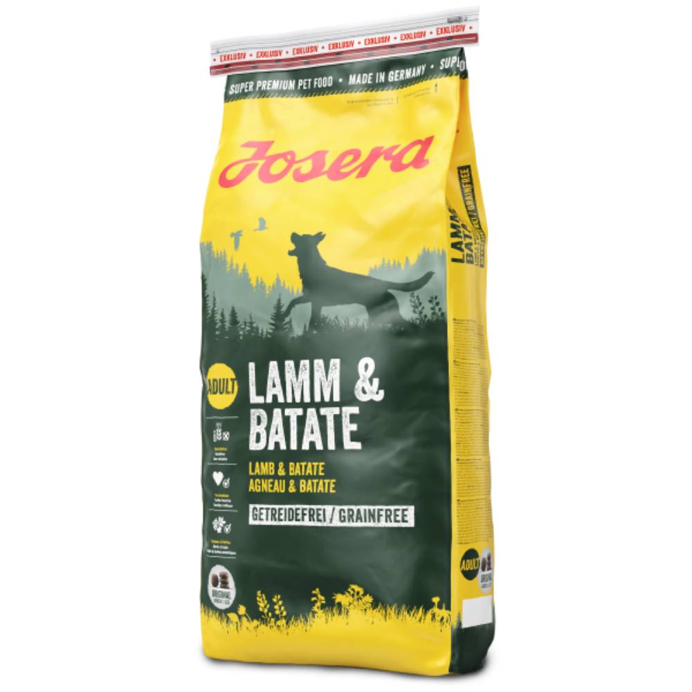 Сухий корм для собак Josera Grainfree Adult 15 кг - ягня та батат Сухий корм для собак Josera Grainfree Adult 15 кг - ягня та батат