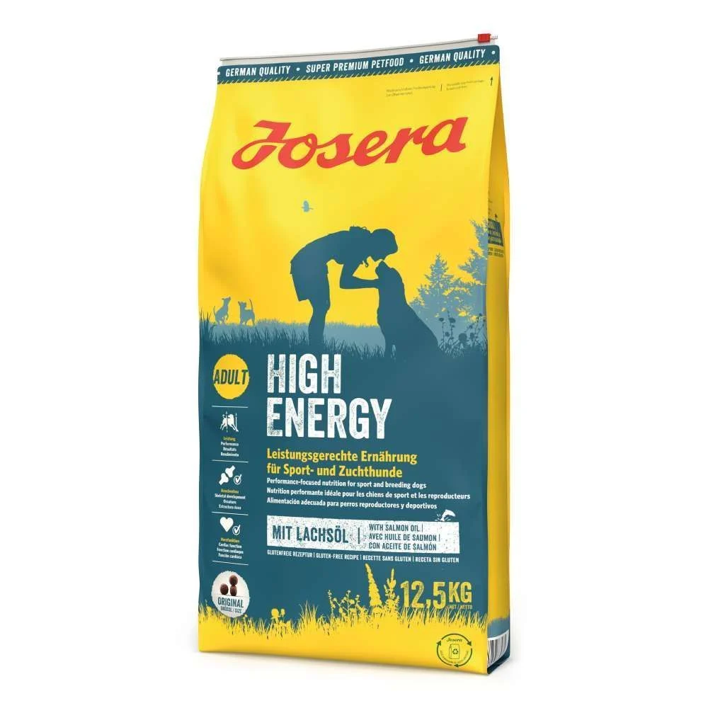 Сухой корм для собак Josera High Energy Adult 12,5 кг - лосось