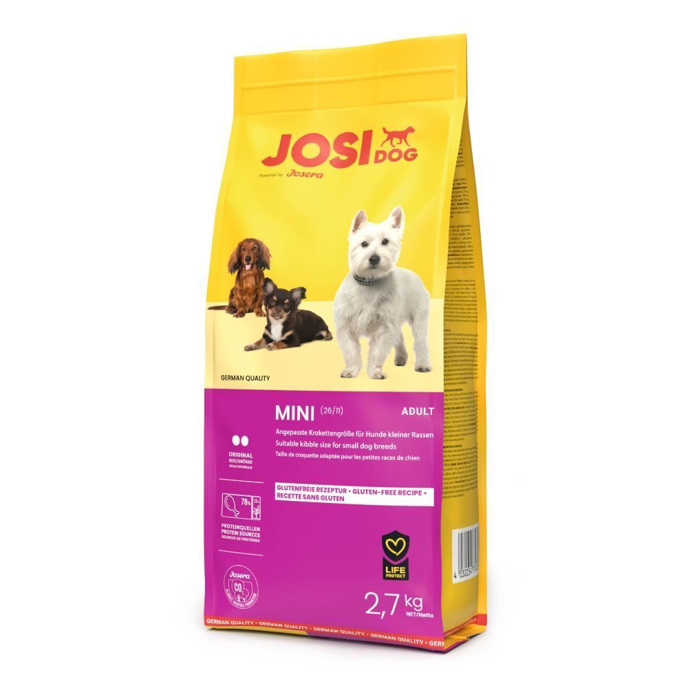 Сухой корм для собак Josera JosiDog Mini Adult 2,7 кг - домашняя птица
