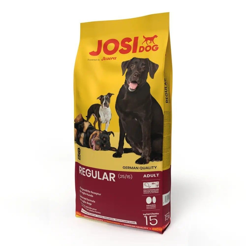 Сухой корм для собак Josera JosiDog Regular Adult 15 кг - домашняя птица