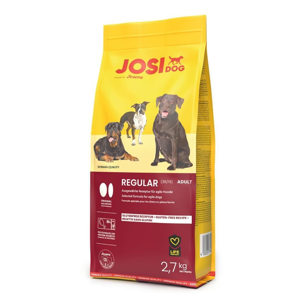 Сухой корм для собак Josera JosiDog Regular Adult 2,7 кг - домашняя птица