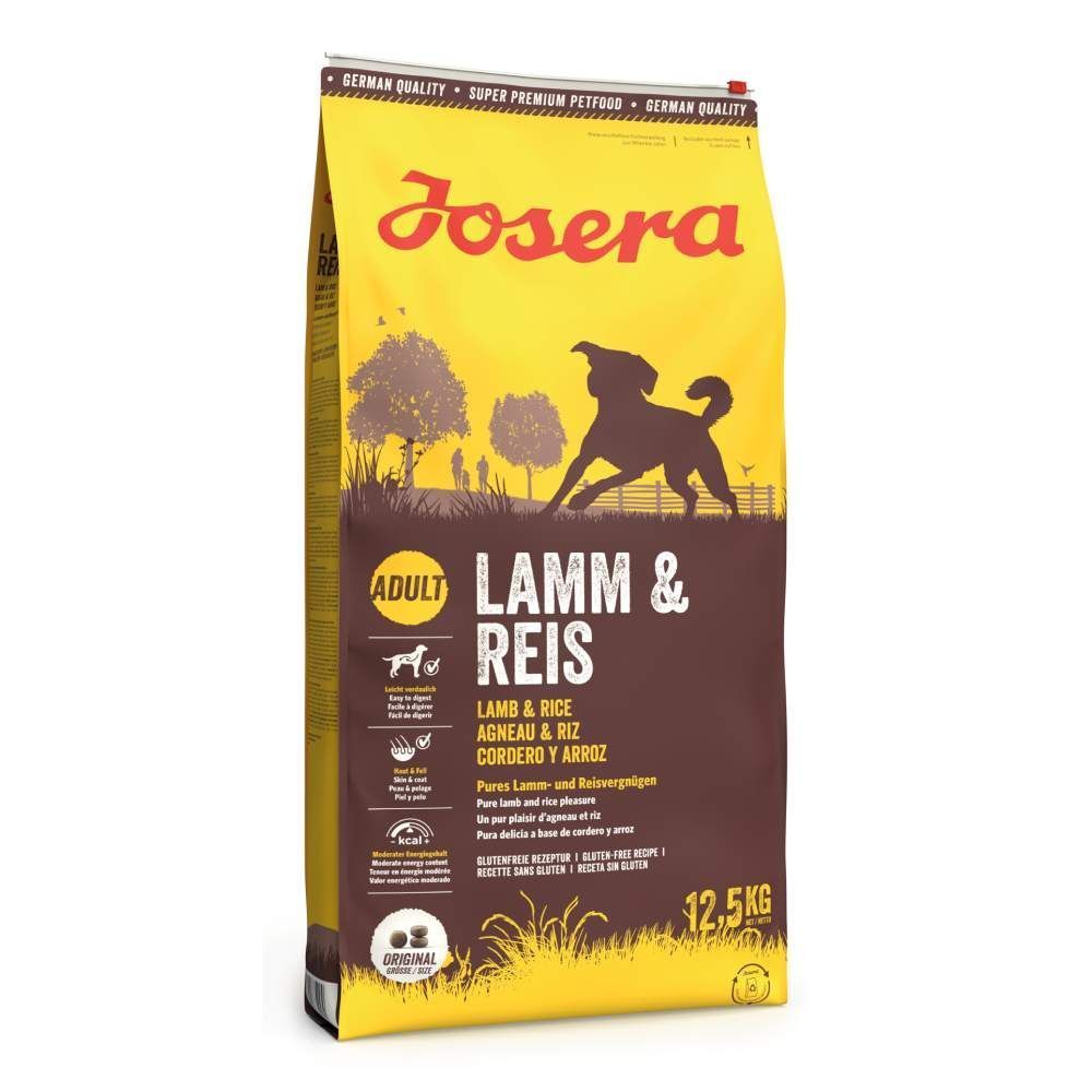Сухий корм для собак Josera Adult 12,5 кг - ягня та рис Сухий корм для собак Josera Adult 12,5 кг - ягня та рис