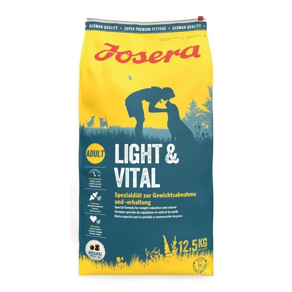 Сухой корм для собак Josera Light & Vital 12,5 кг - домашняя птица