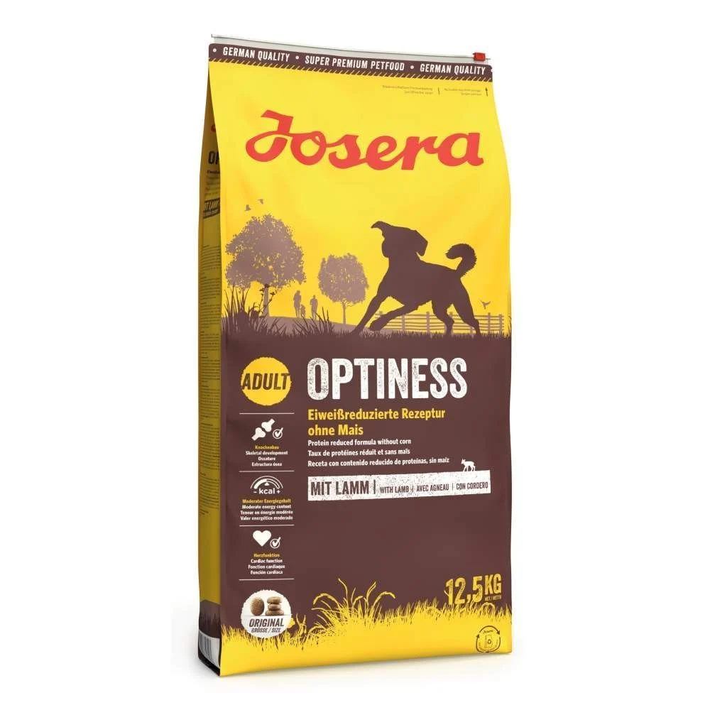 Сухий корм для собак Josera Optiness Adult 12,5 кг - ягня Сухий корм для собак Josera Optiness Adult 12,5 кг - ягня