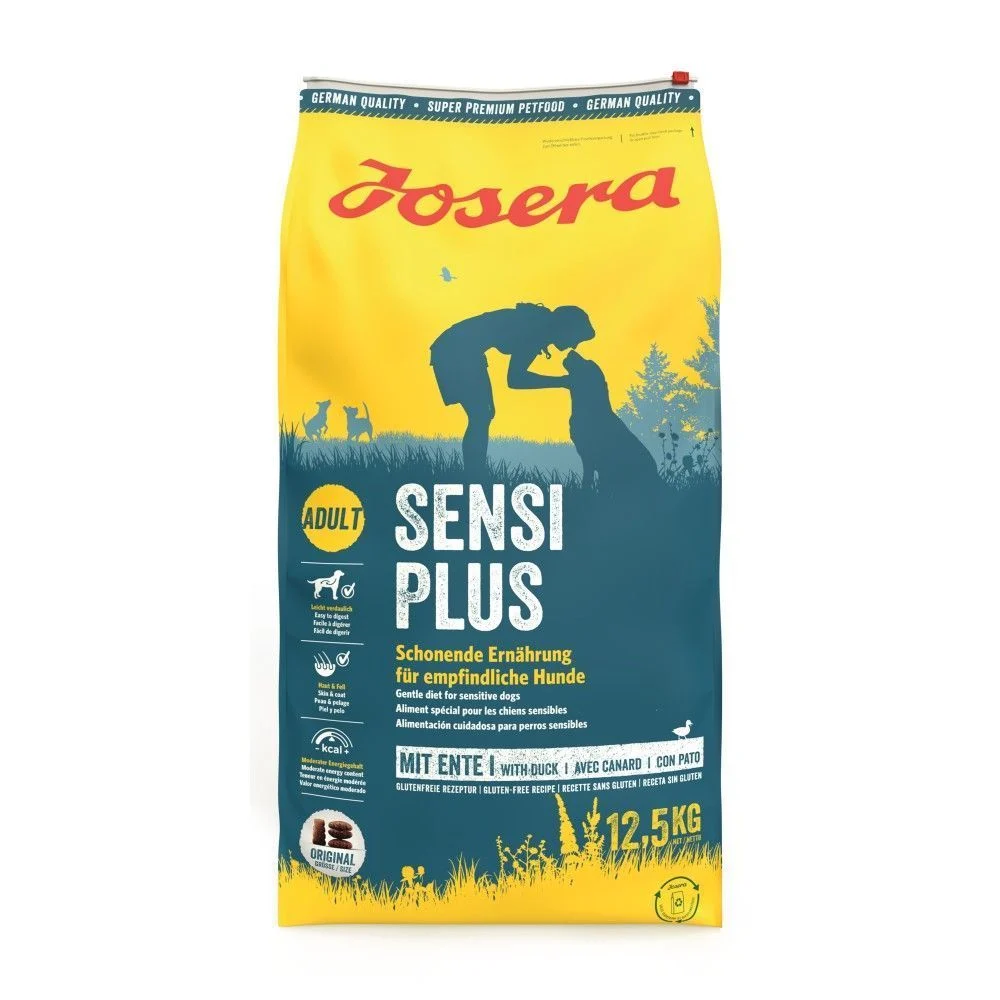 Cухий корм для собак Josera Sensi Plus Adult 12,5 кг - качка