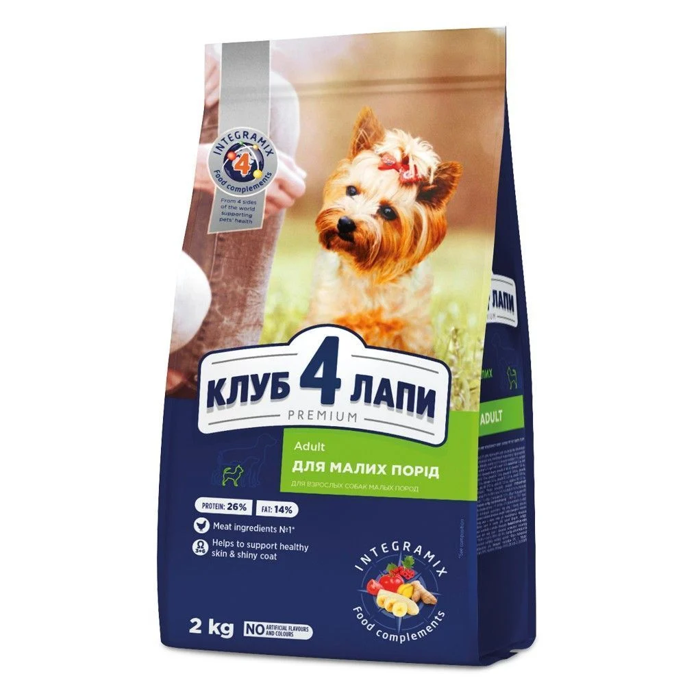 Сухий корм для собак Club 4 Paws Premium Small Breed 400 г - курка Сухий корм для собак Club 4 Paws Premium Small Breed 400 г - курка