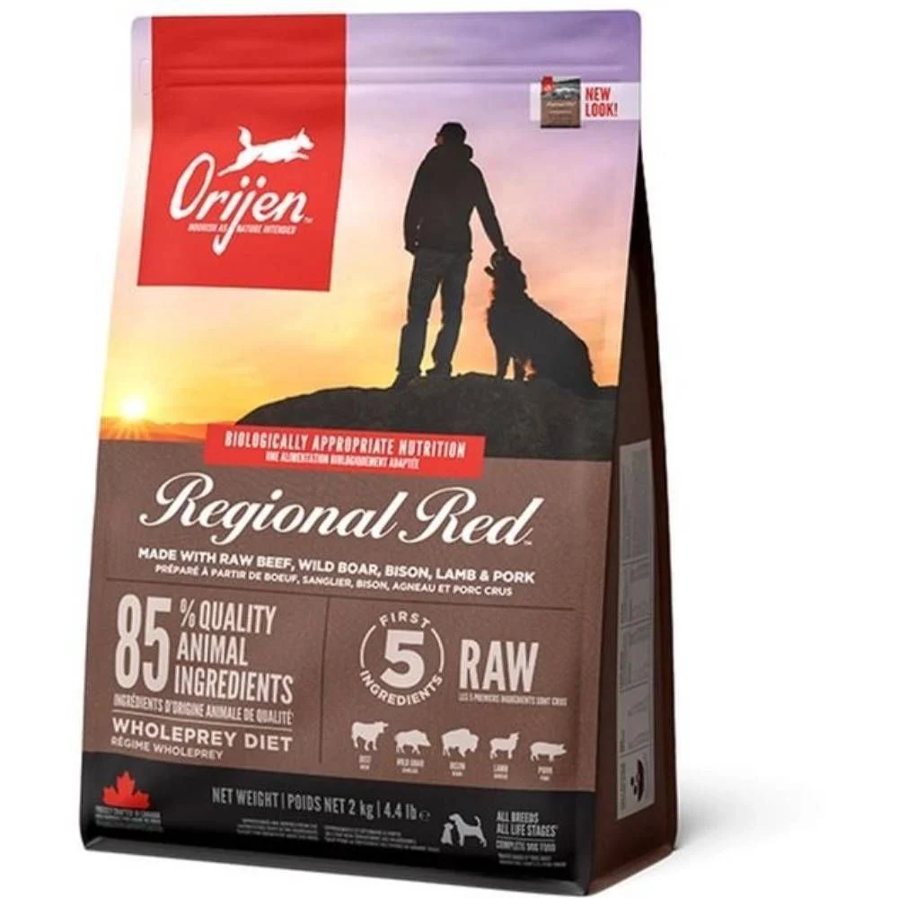 Сухий корм для собак Orijen Regional Red 2 кг - яловичина