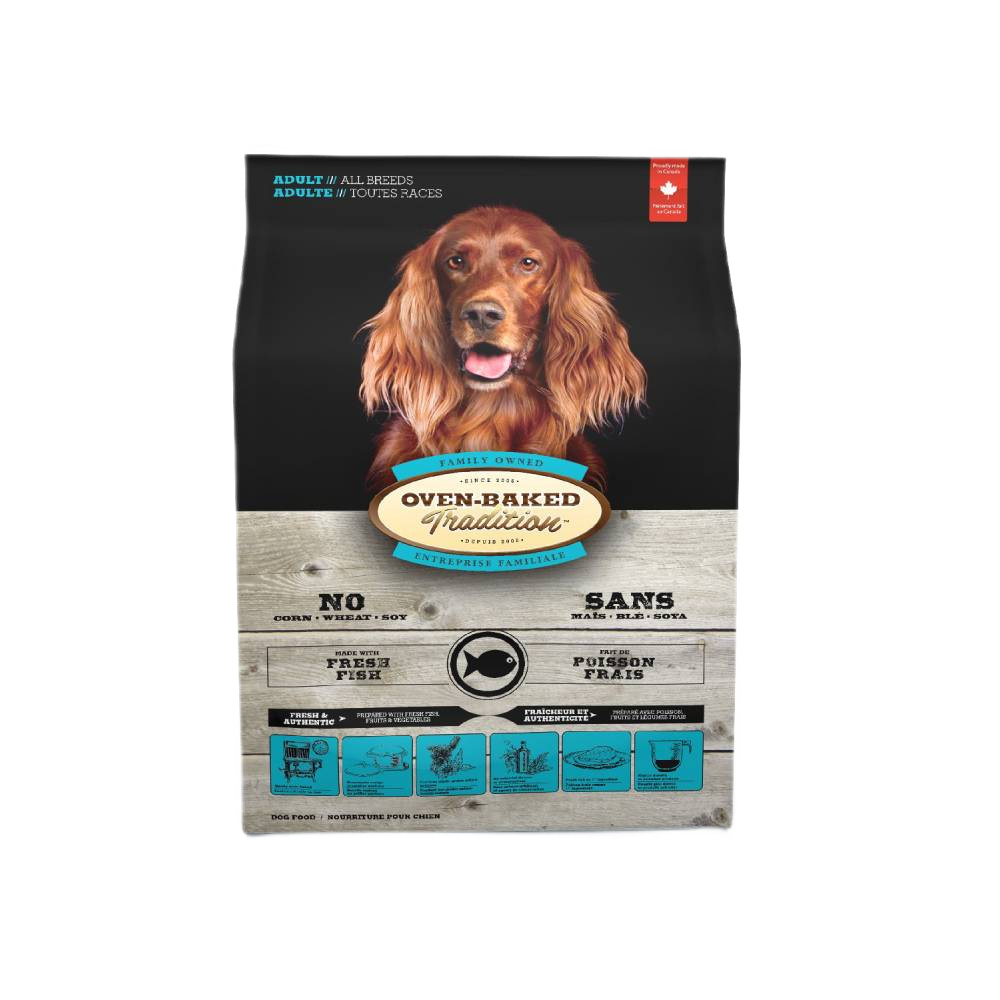 Сухий корм для собак Oven-Baked Tradition Adult All Breed 2,27 кг - риба