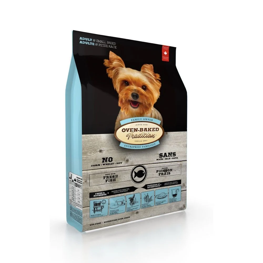 Cухий корм для собак Oven-Baked Tradition Small Breed Adult 5,67 кг - риба