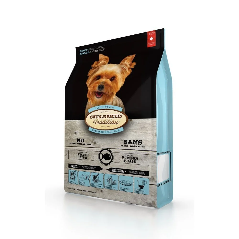 Cухий корм для собак Oven-Baked Tradition Small Breed Adult 5,67 кг - риба