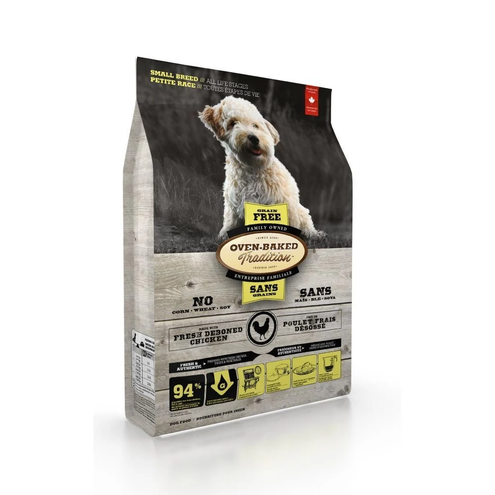 Cухий корм для собак Oven-Baked Tradition Grain Free Small Breed Adult 5,67 кг - курка