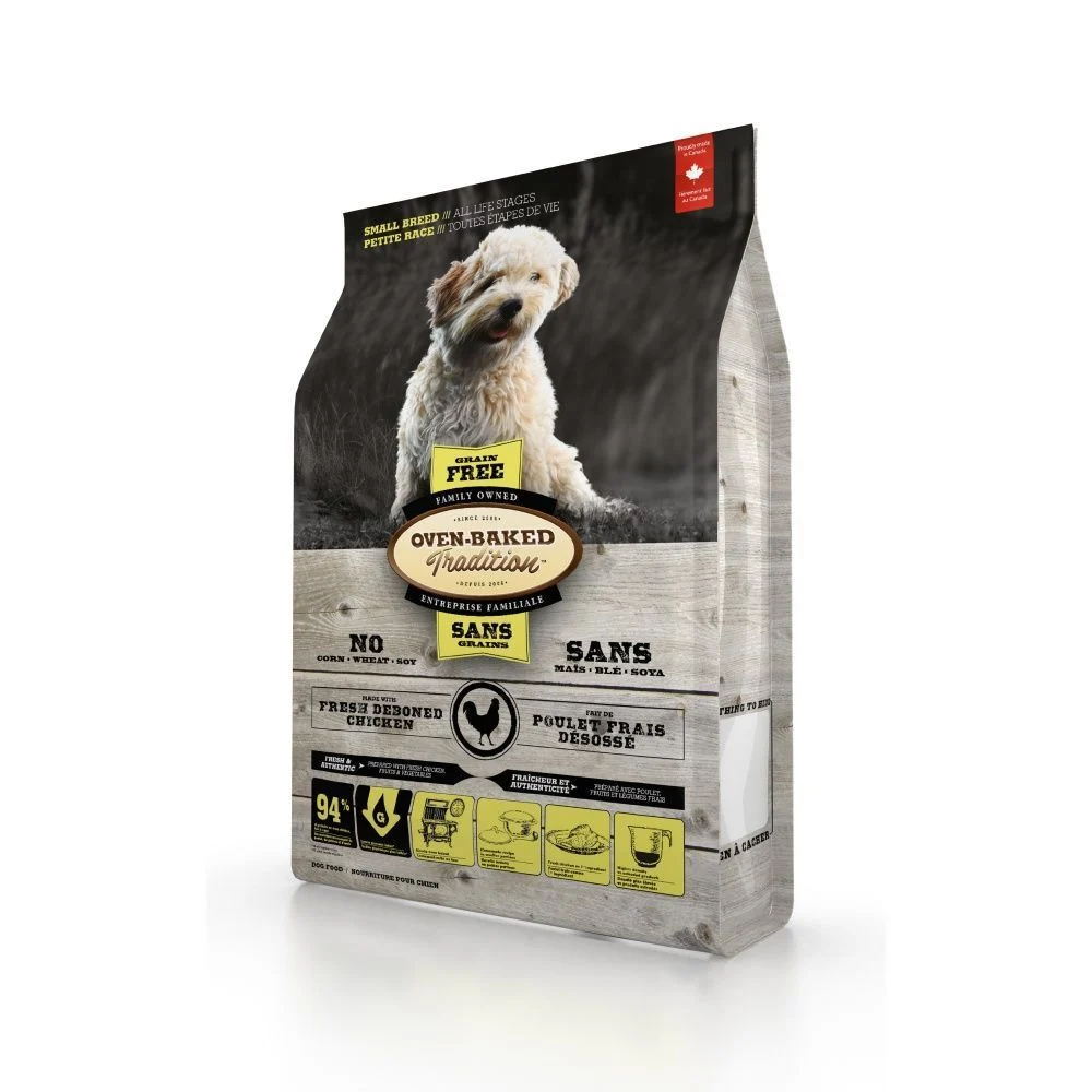 Cухий корм для собак Oven-Baked Tradition Grain Free Small Breed Adult 5,67 кг - курка