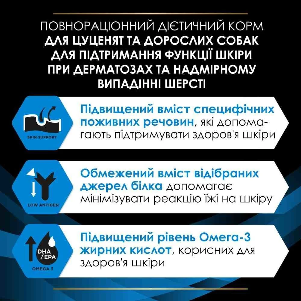 Cухий корм для собак Pro Plan Veterinary Diets DRM Dermatosis 3 кг